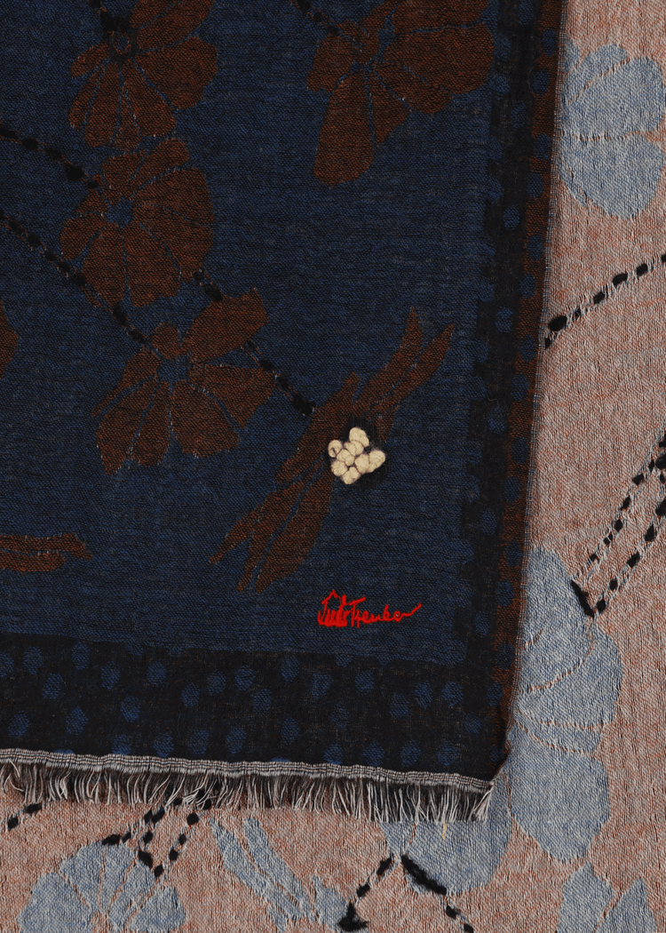 Luis Trenker Sciarpa Di Lana Modello Luarabella