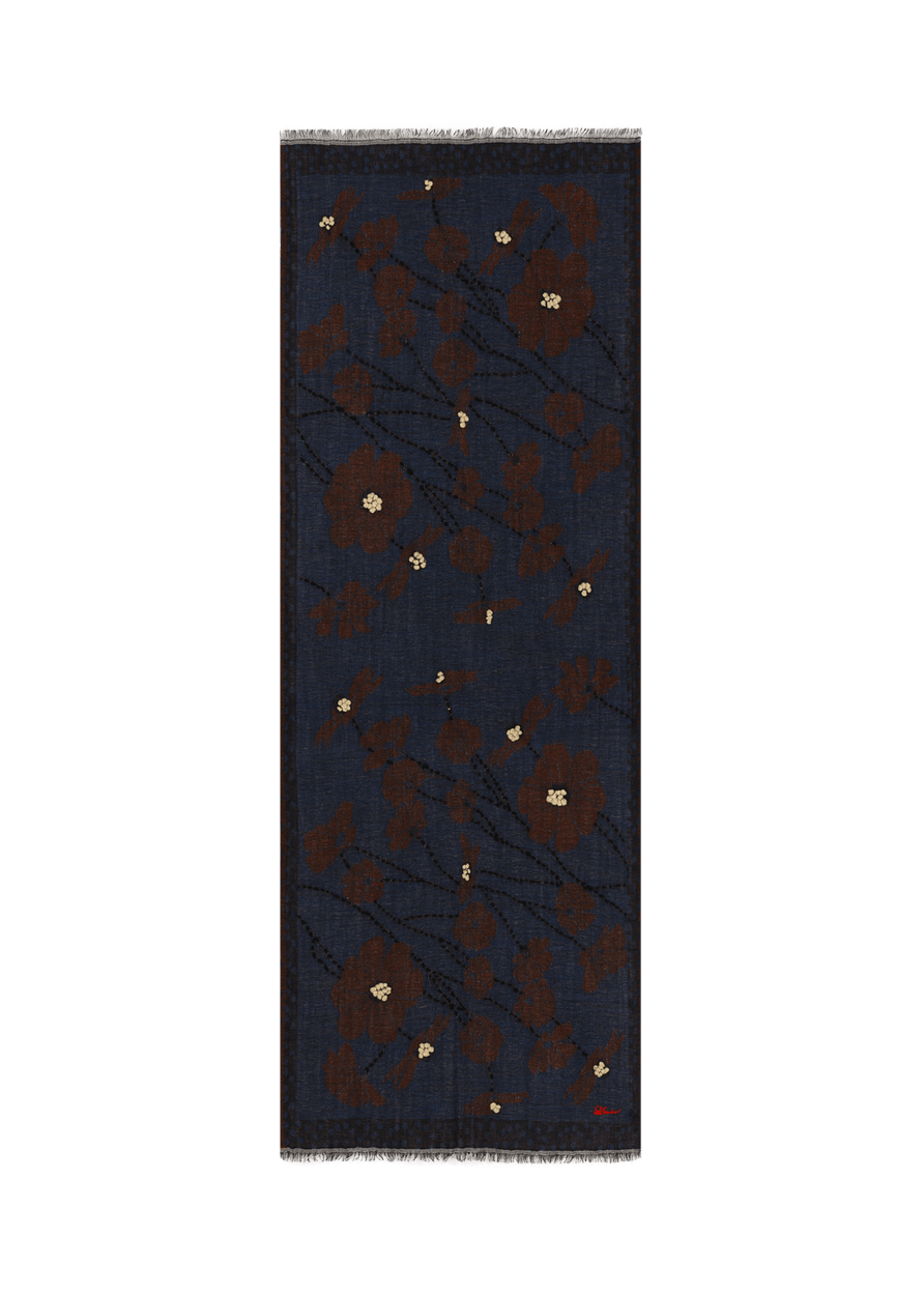 Luis Trenker Sciarpa di lana modello Luarabella