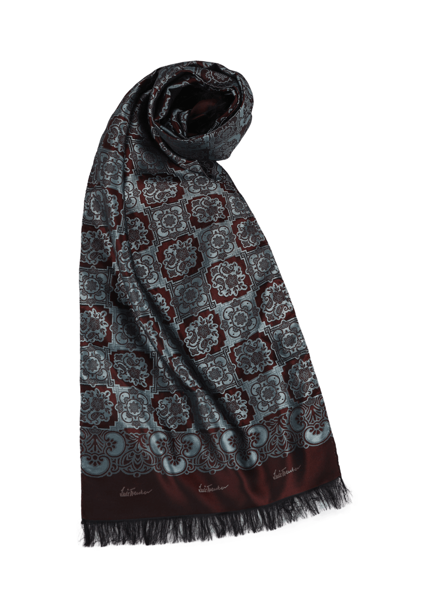 Luis Trenker Sciarpa di seta modello Lufranzi