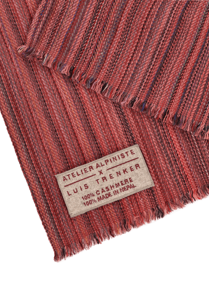 Luis Trenker Sciarpa In Cashmere Modello Lunepa