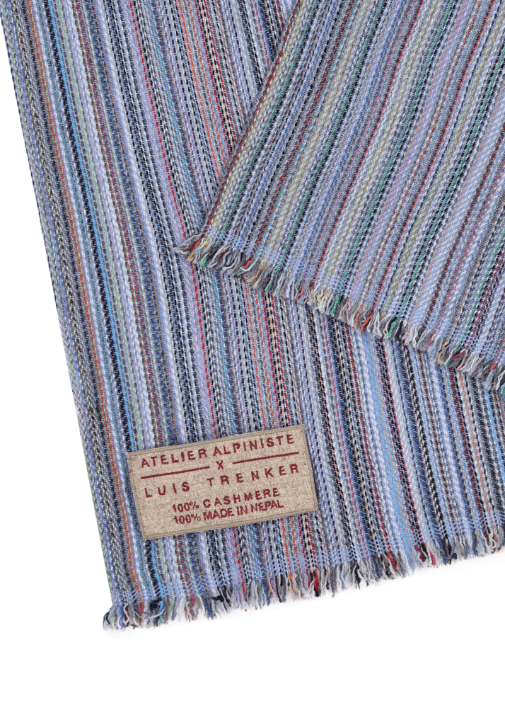 Luis Trenker Sciarpa In Cashmere Modello Lunepa