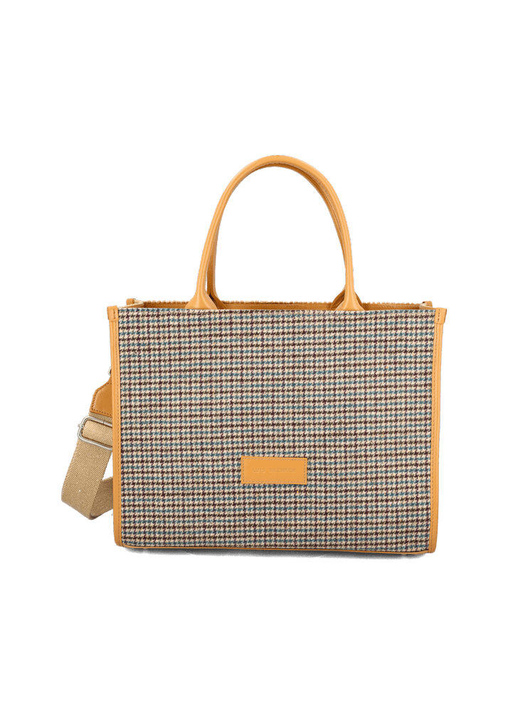 Luis Trenker Shopper In Mix Di Materiali Ludol