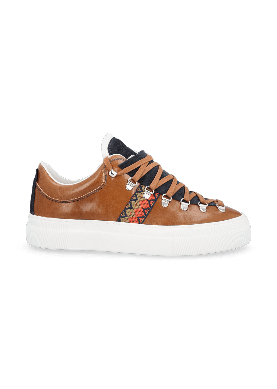 Luis Trenker Sneaker In Pelle Modello Luleon