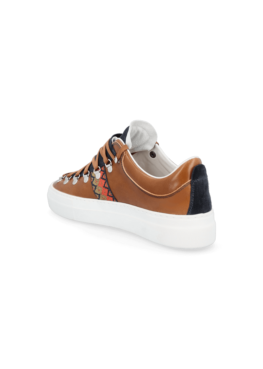 Luis Trenker Sneaker In Pelle Modello Luleon