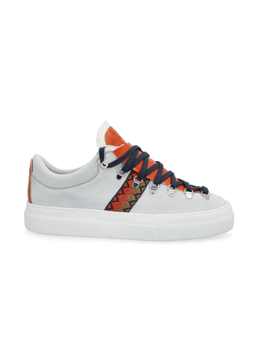 Luis Trenker Sneaker In Pelle Modello Luleon