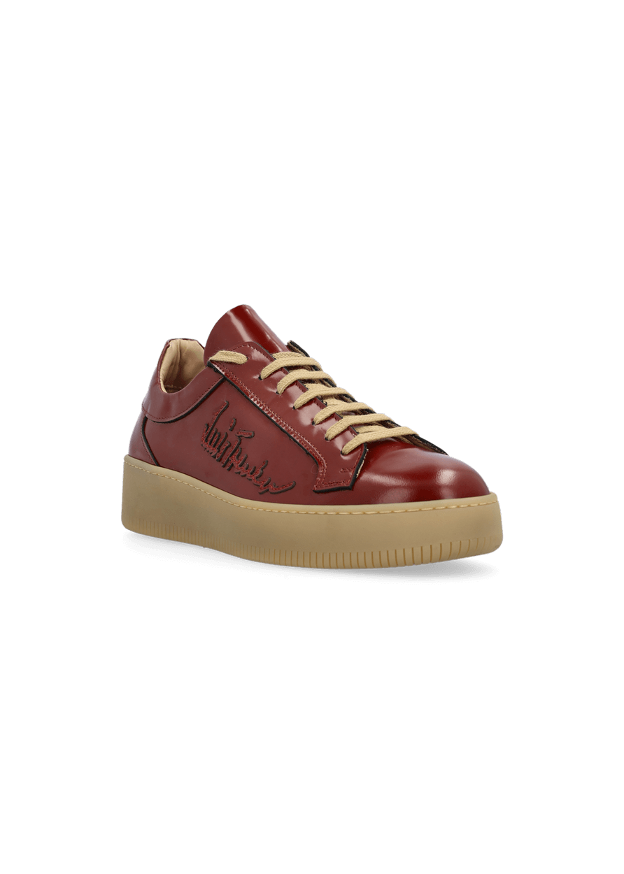 Luis Trenker Sneaker In Pelle Modello Lupintras