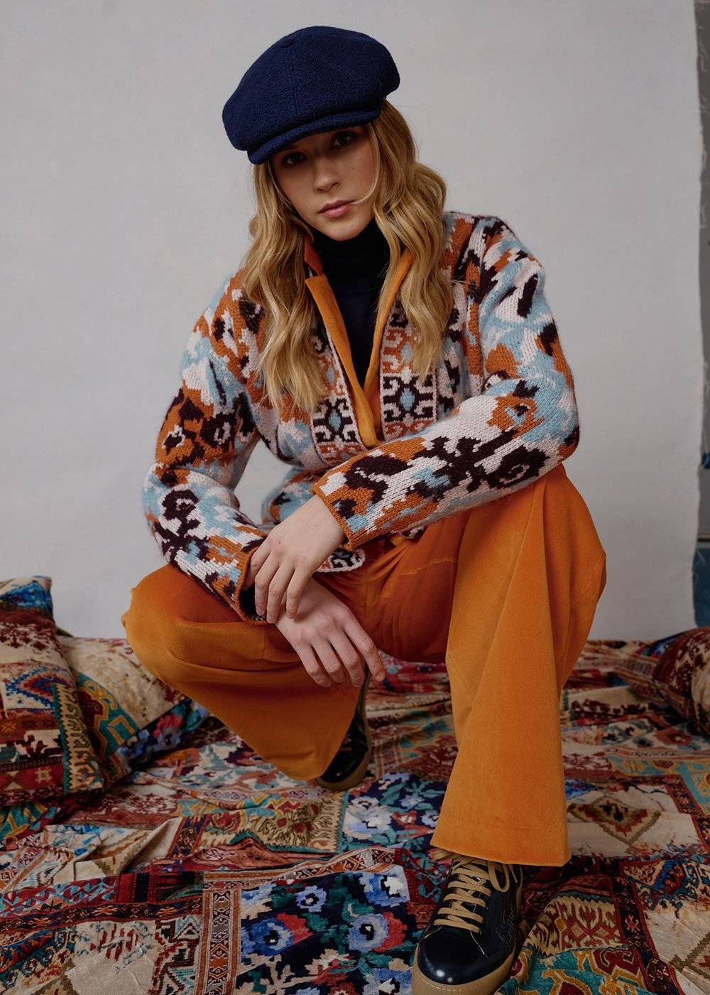 Luis Trenker Sneaker in pelle modello Lupintras