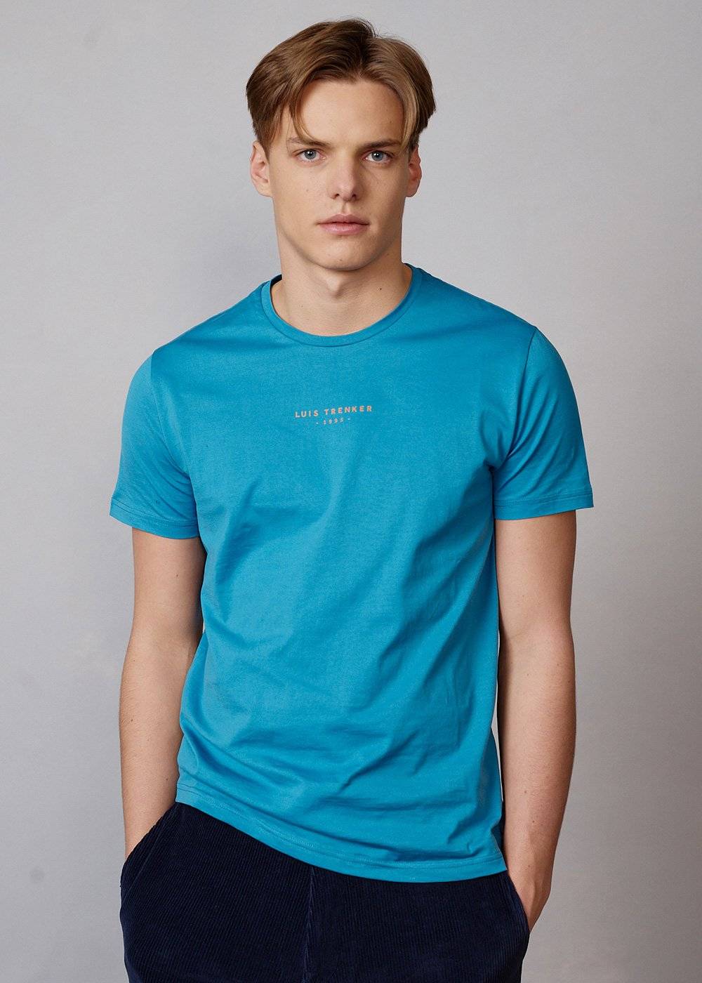 Luis Trenker T-shirt basic modello Lucarlo