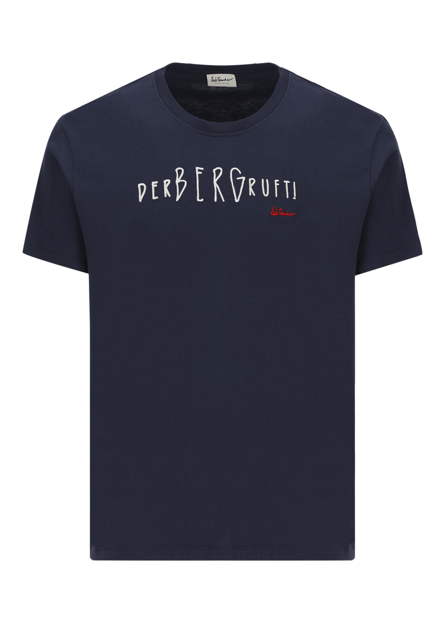 Luis Trenker T-shirt con scritta "Der Berg ruft"