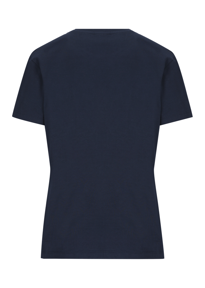 Luis Trenker T-shirt Con Scritta "Lebensfreude"