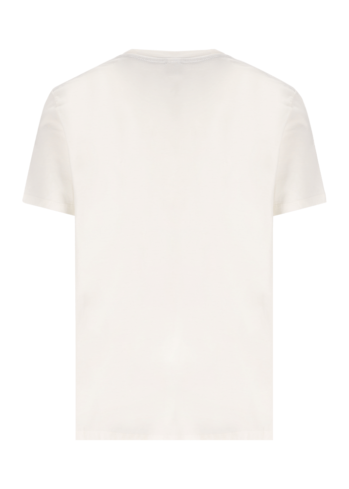 Luis Trenker T-shirt Con Scritta "Lebensfreude"