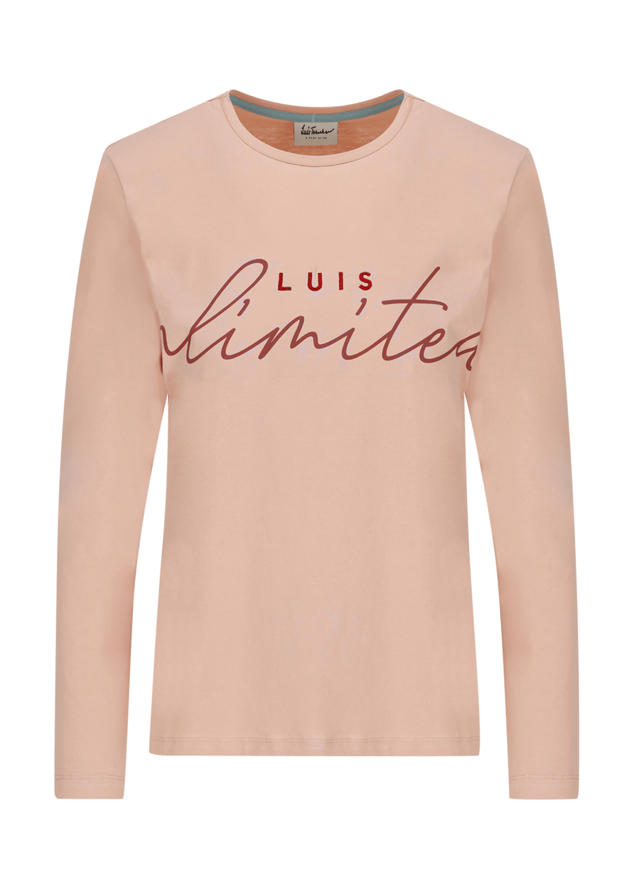 Luis Trenker T-shirt con slogan Luis Unlimited
