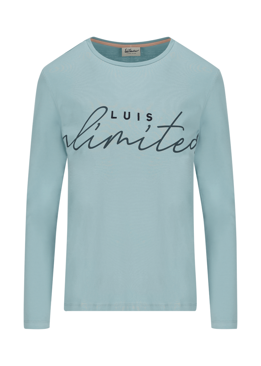 Luis Trenker T-shirt con slogan Luis Unlimited
