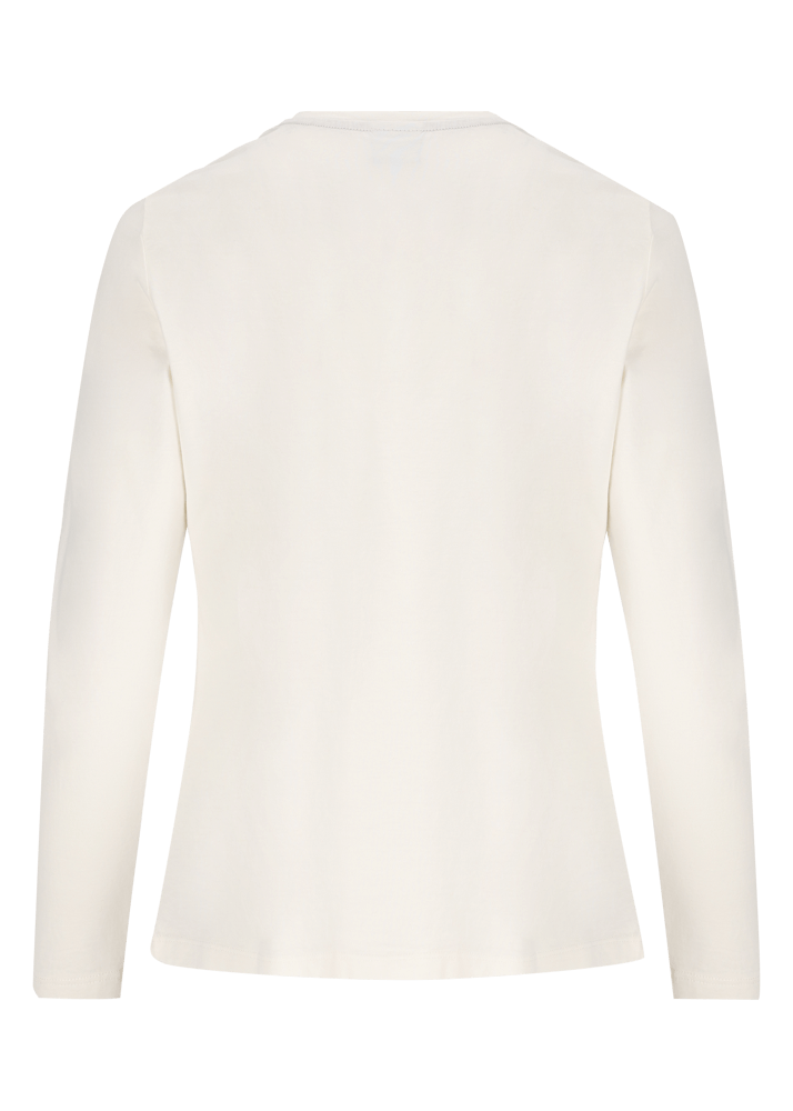 Luis Trenker Maglia A Maniche Lunghe Con Grafica Ludina