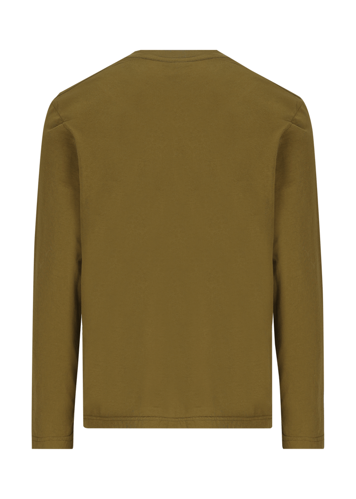 Luis Trenker Maglia A Maniche Lunghe Con Scritta Bergfreund