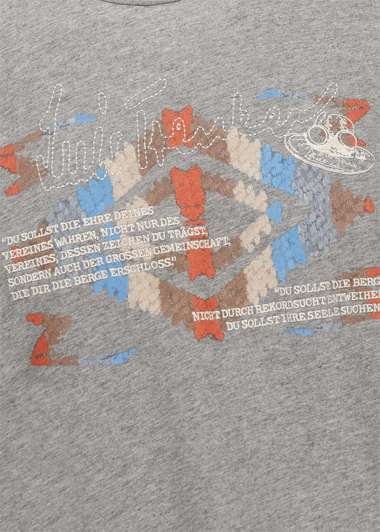 Luis Trenker Maglia A Maniche Lunghe Con Stampa E Ricamo Modello Luloris