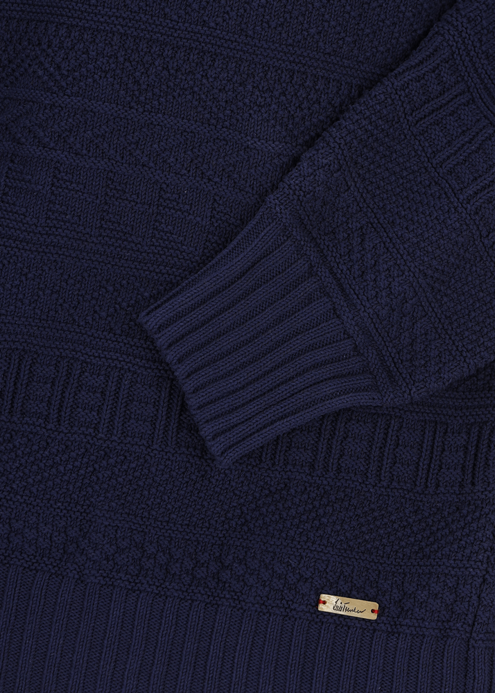 Luis Trenker Maglione Con Scollo Rotondo Modello Luwapp