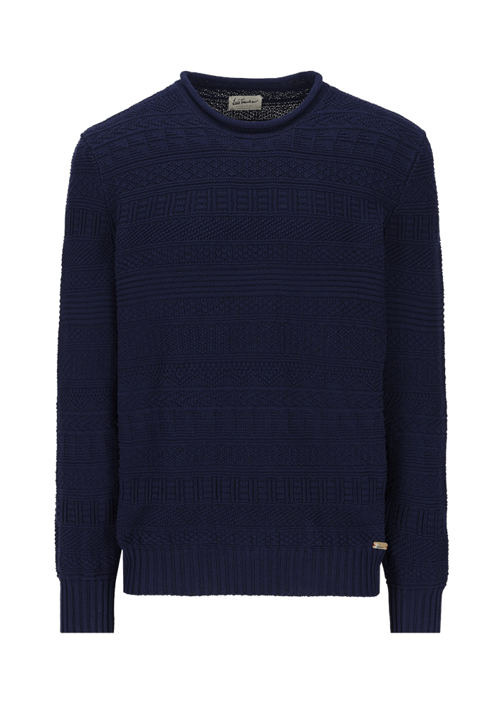 Luis Trenker Maglione con scollo rotondo modello Luwapp