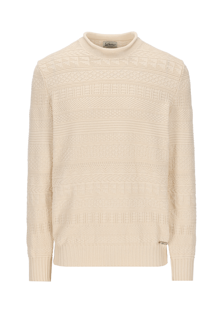 Luis Trenker Maglione con scollo rotondo modello Luwapp