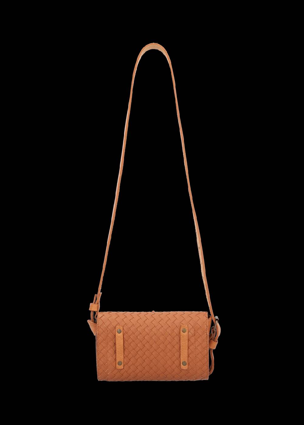 Luis Trenker Marsupio In Pelle Intrecciata Modello Lurenee