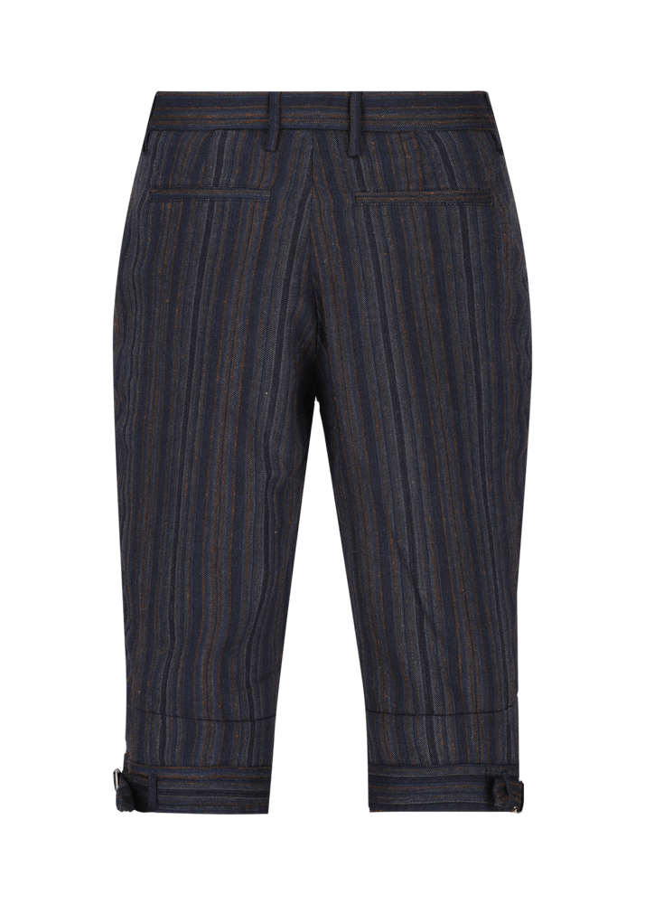 Luis Trenker Pantaloni Alla Zuava Con Motivo A Righe Modello Lustanislaus