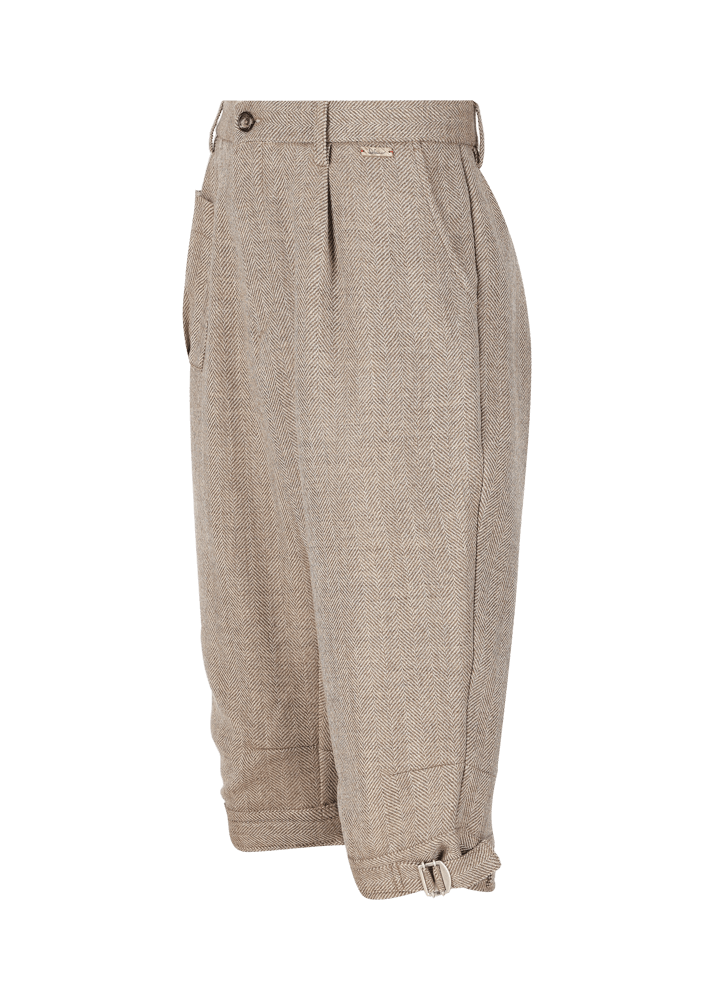 Luis Trenker Pantaloni Alla Zuava Con Motivo A Spina Di Pesce Lustanislaus