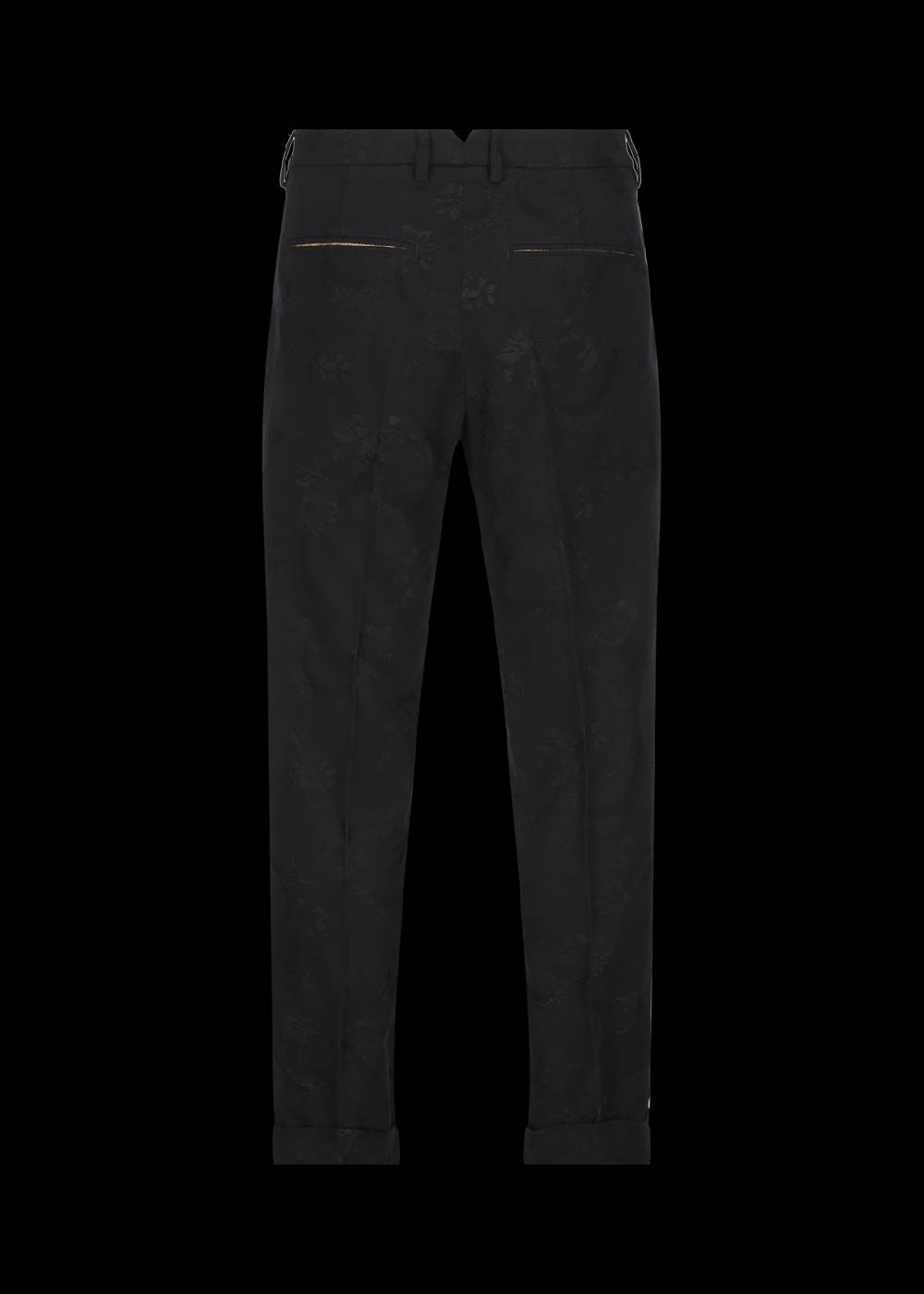 Luis Trenker Pantaloni Chino Con Motivo In Jacquard Modello Lubruneu