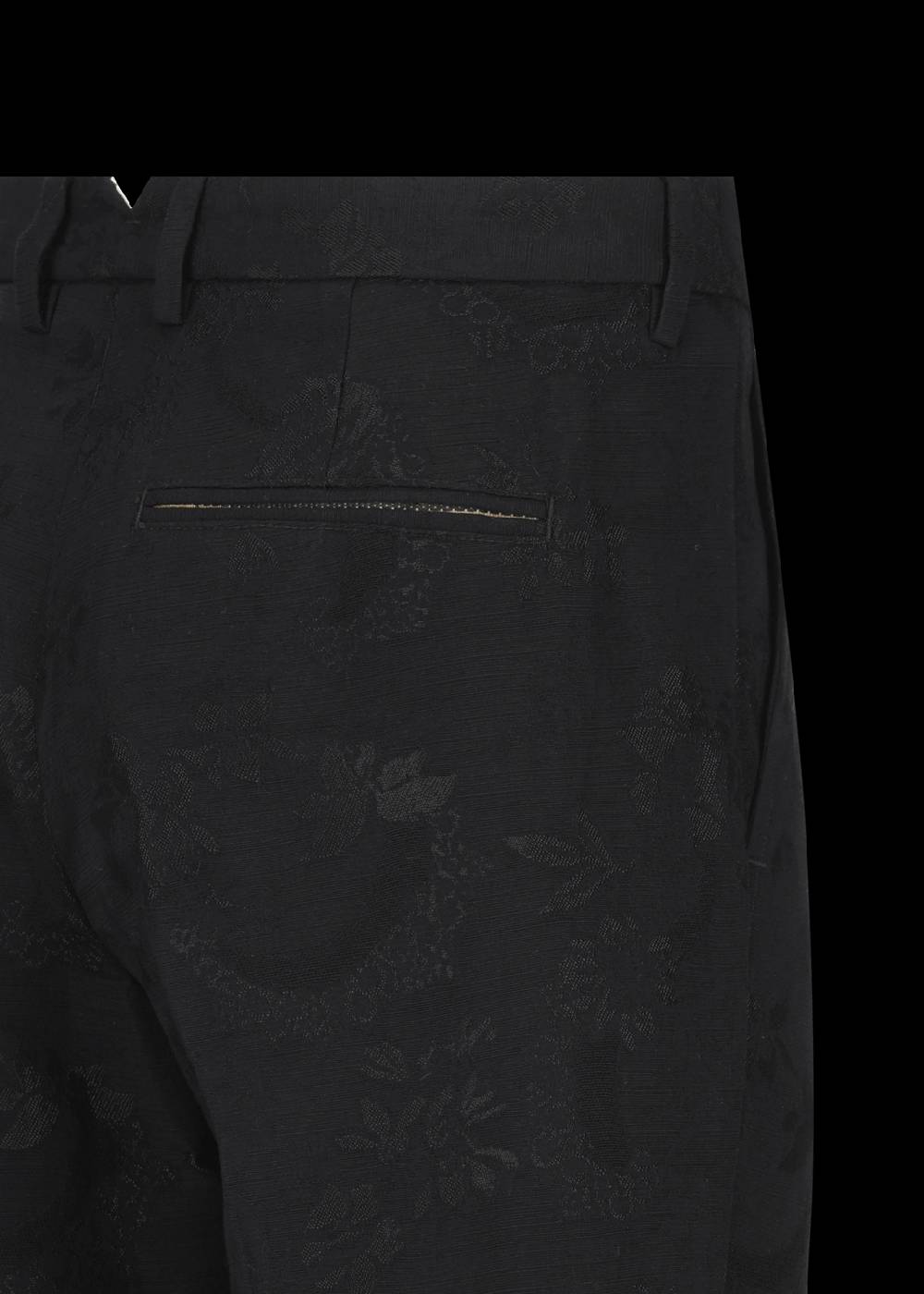 Luis Trenker Pantaloni Chino Con Motivo In Jacquard Modello Lubruneu