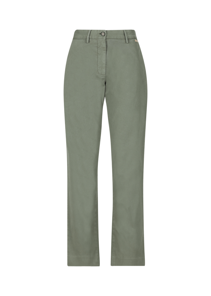 Luis Trenker Pantaloni Chino In Cotone Elasticizzato Modello Luloraine