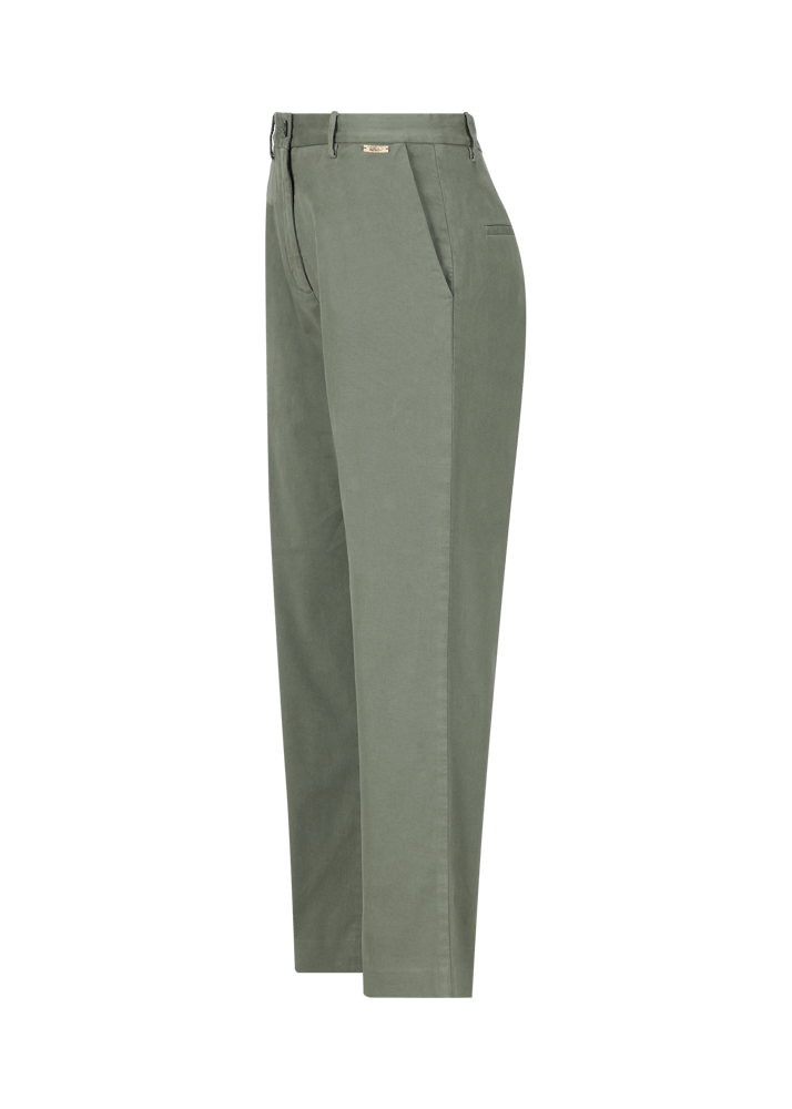 Luis Trenker Pantaloni Chino In Cotone Elasticizzato Modello Luloraine