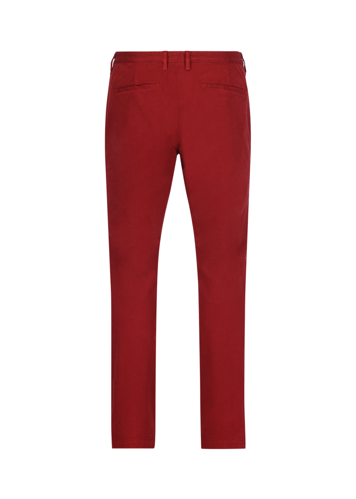 Luis Trenker Pantaloni Chino In Cotone Elasticizzato Modello Lubono