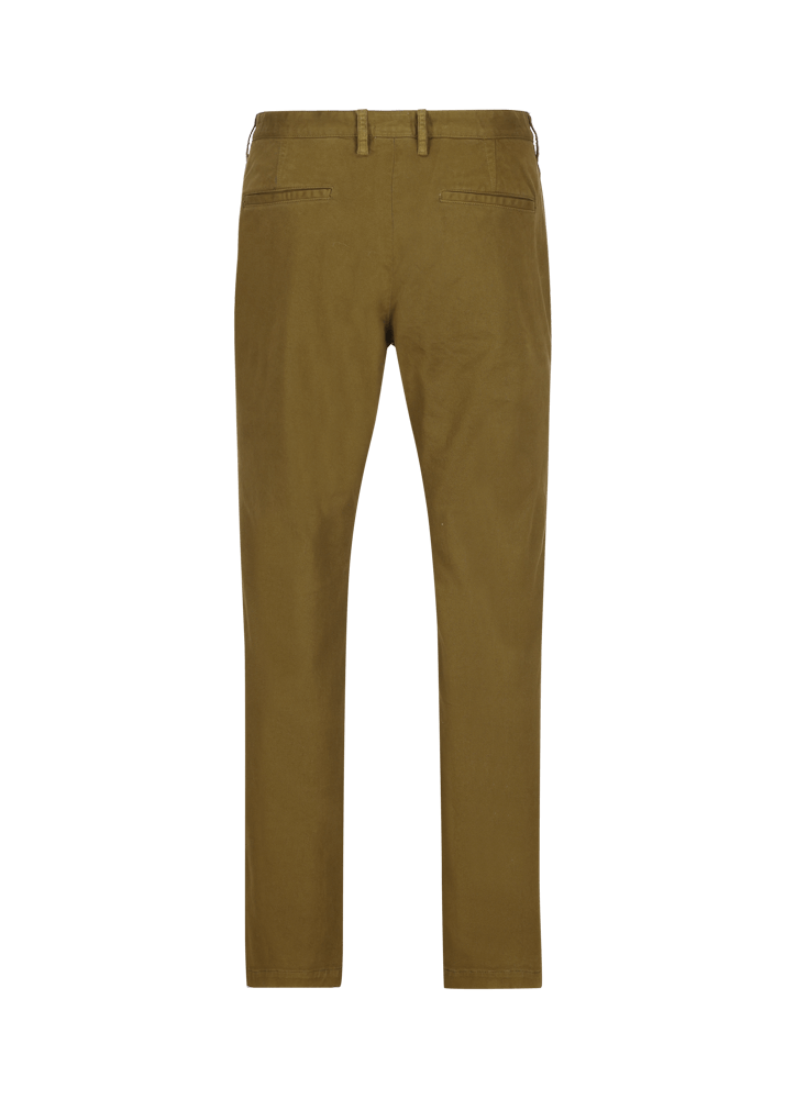 Luis Trenker Pantaloni Chino In Cotone Elasticizzato Modello Lubono