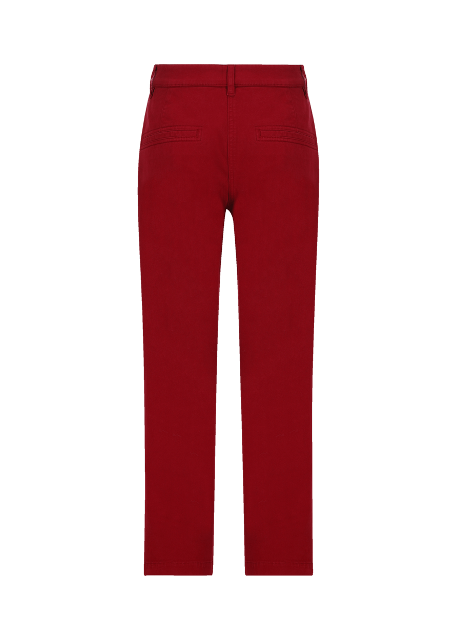 Luis Trenker Pantaloni Chino In Gabardine Di Cotone Modello Luloraine