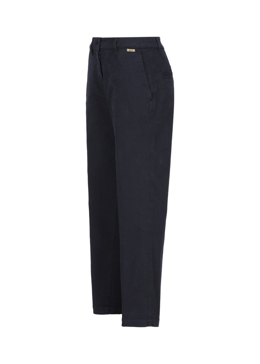 Luis Trenker Pantaloni Chino In Gabardine Di Cotone Modello Luloraine