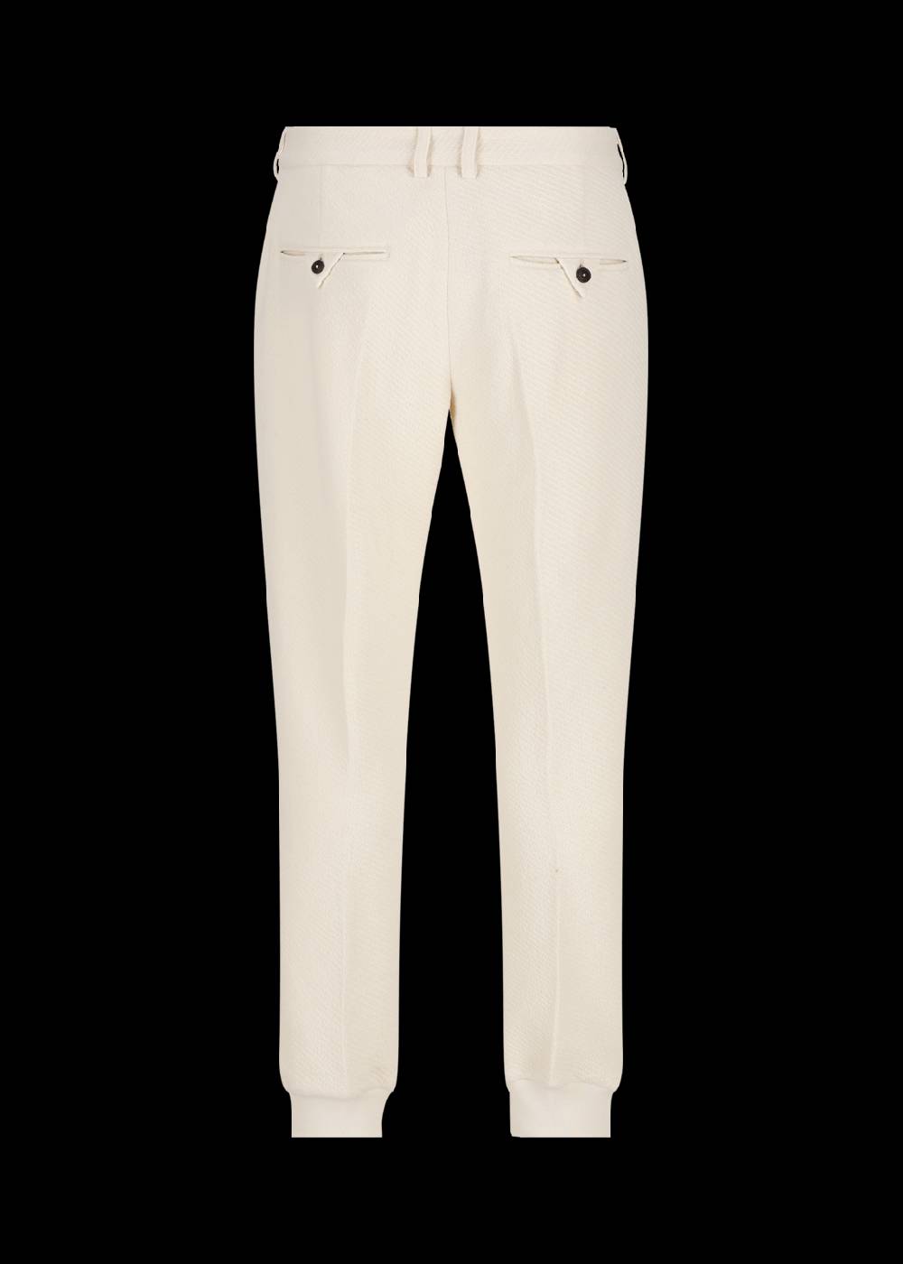 Luis Trenker Pantaloni Chino In Jersey Felpato Modello Lubrizzo