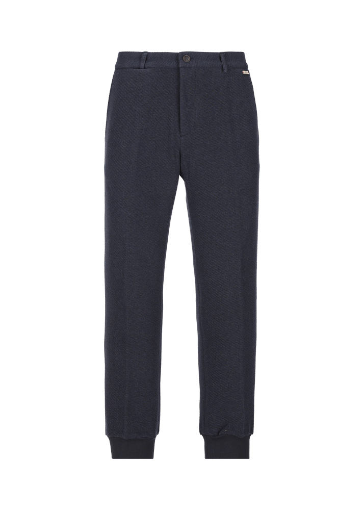 Luis Trenker Pantaloni chino in jersey felpato modello Lubrizzo