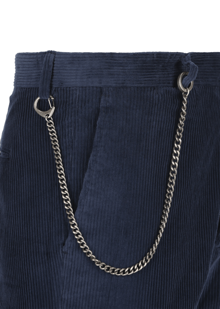 Luis Trenker Pantaloni Chino In Pregiato Velluto A Coste Modello Lubruneu