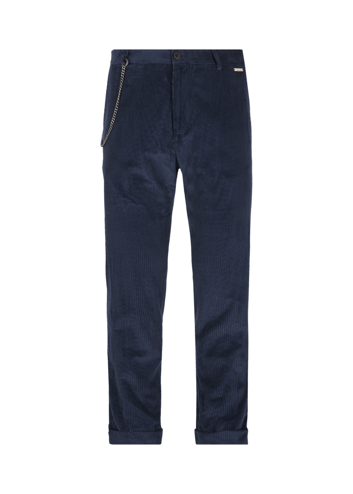 Luis Trenker Pantaloni chino in pregiato velluto a coste modello Lubruneu
