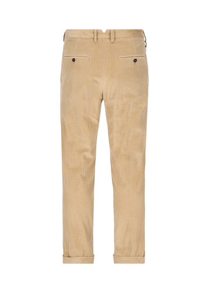 Luis Trenker Pantaloni Chino In Pregiato Velluto A Coste Modello Lubruneu