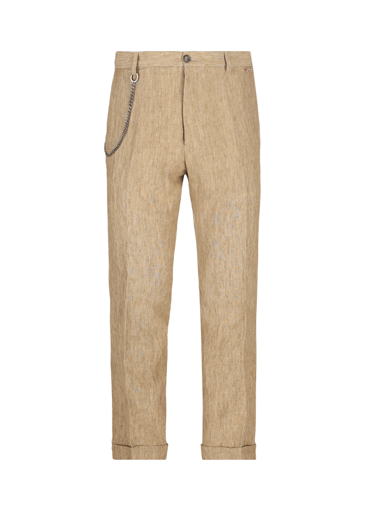 Luis Trenker Pantaloni chino in puro lino modello Lubruneu