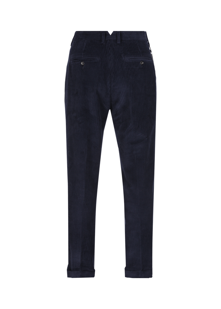 Luis Trenker Pantaloni Chino In Velluto A Coste Lubruneu