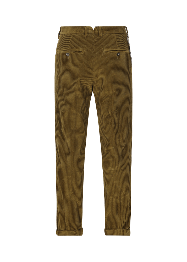 Luis Trenker Pantaloni Chino In Velluto A Coste Lubruneu