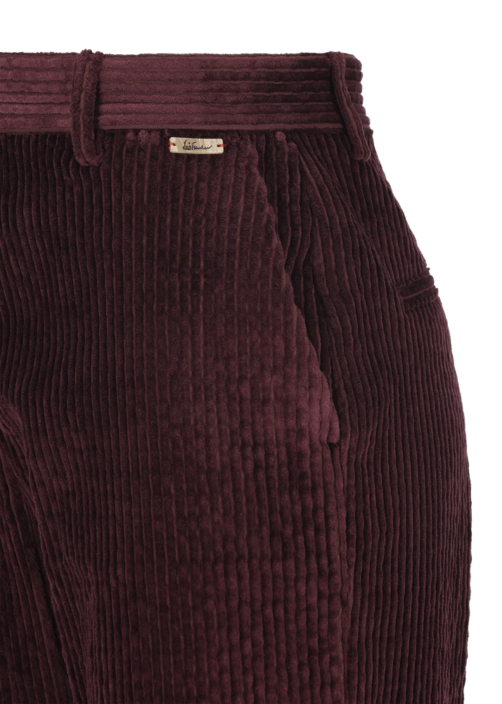 Luis Trenker Pantaloni Chino In Velluto A Coste Modello Luloraine