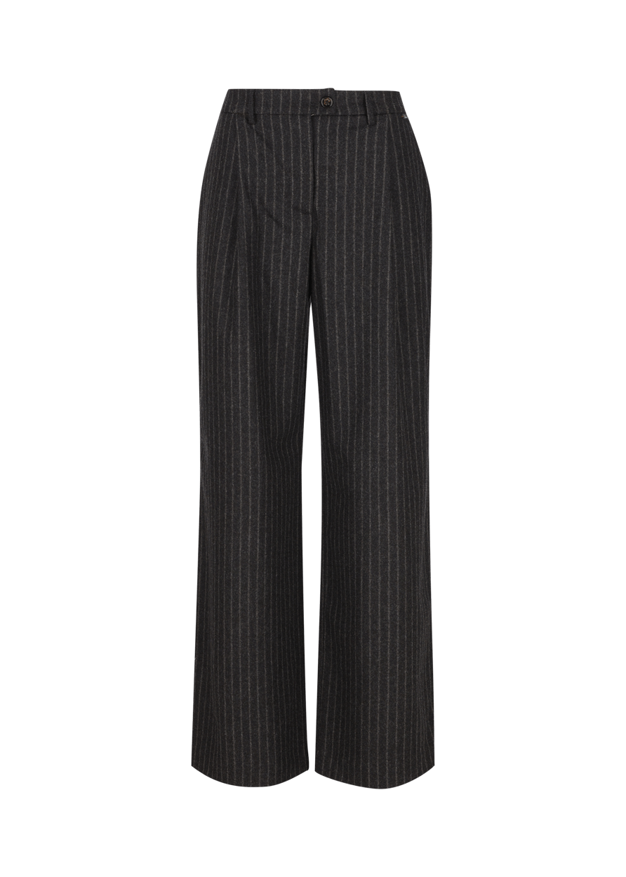 Luis Trenker Pantaloni Con Motivo Gessato Modello Luxara