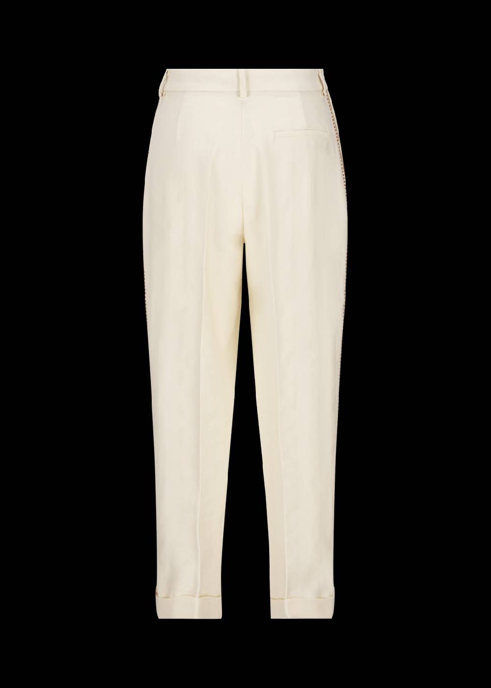 Luis Trenker Pantaloni Dalla Linea Carrot Fit Con Ricamo Modello Luloretta