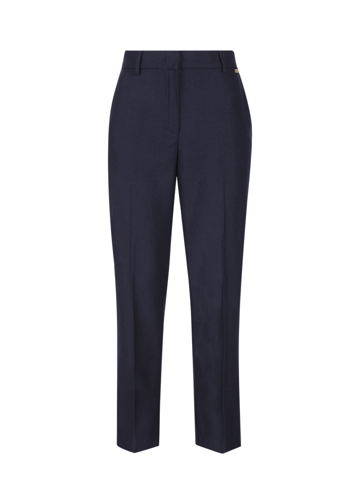 Luis Trenker Pantaloni Di Flanella Con Taglio A Sigaretta Luleonelle