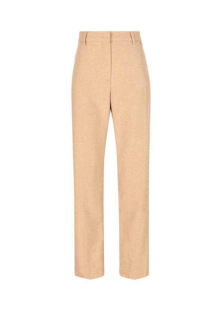 Luis Trenker Pantaloni di flanella con taglio a sigaretta Luleonelle