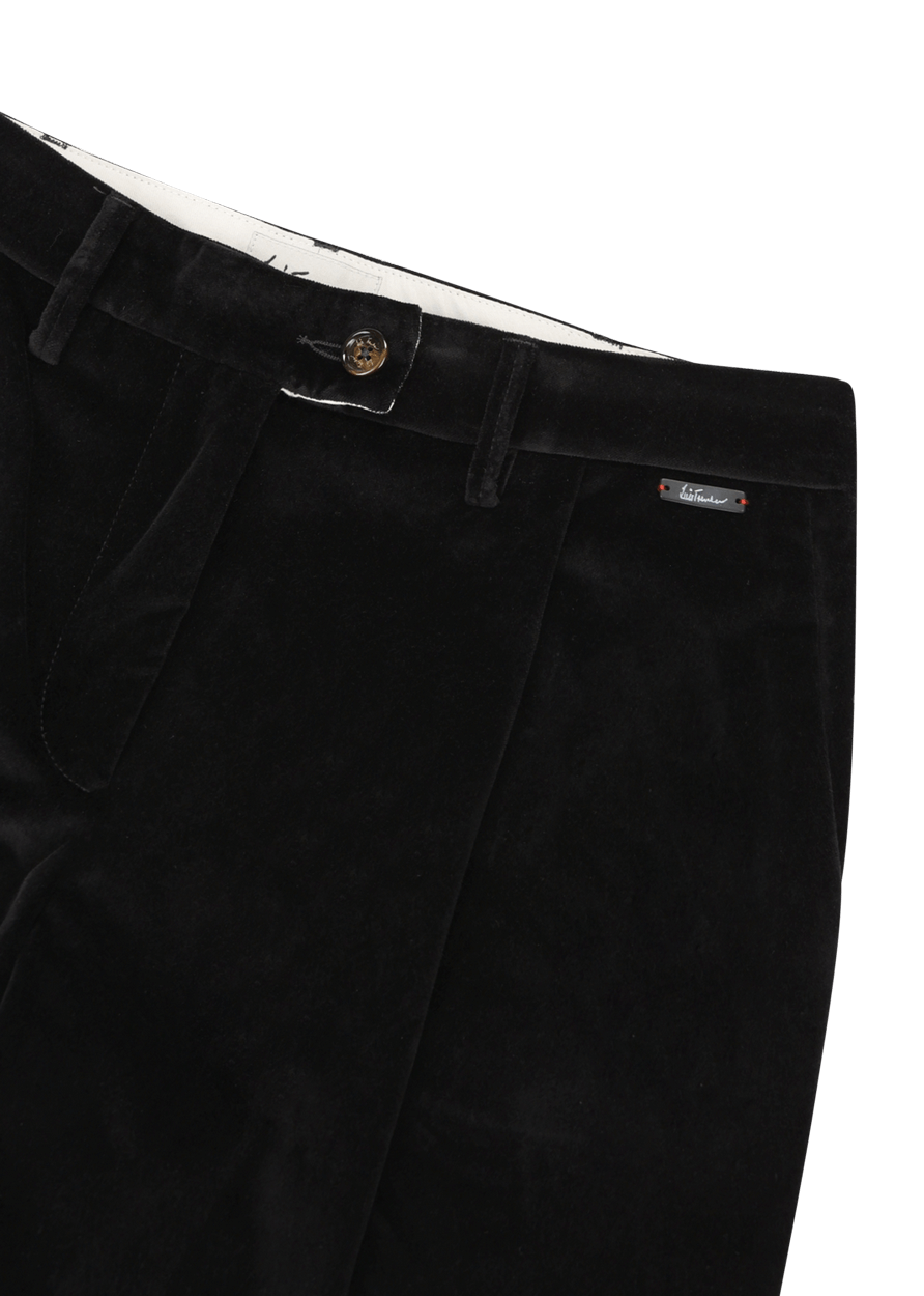 Luis Trenker Pantaloni Di Velluto Plissettati Modello Luxara