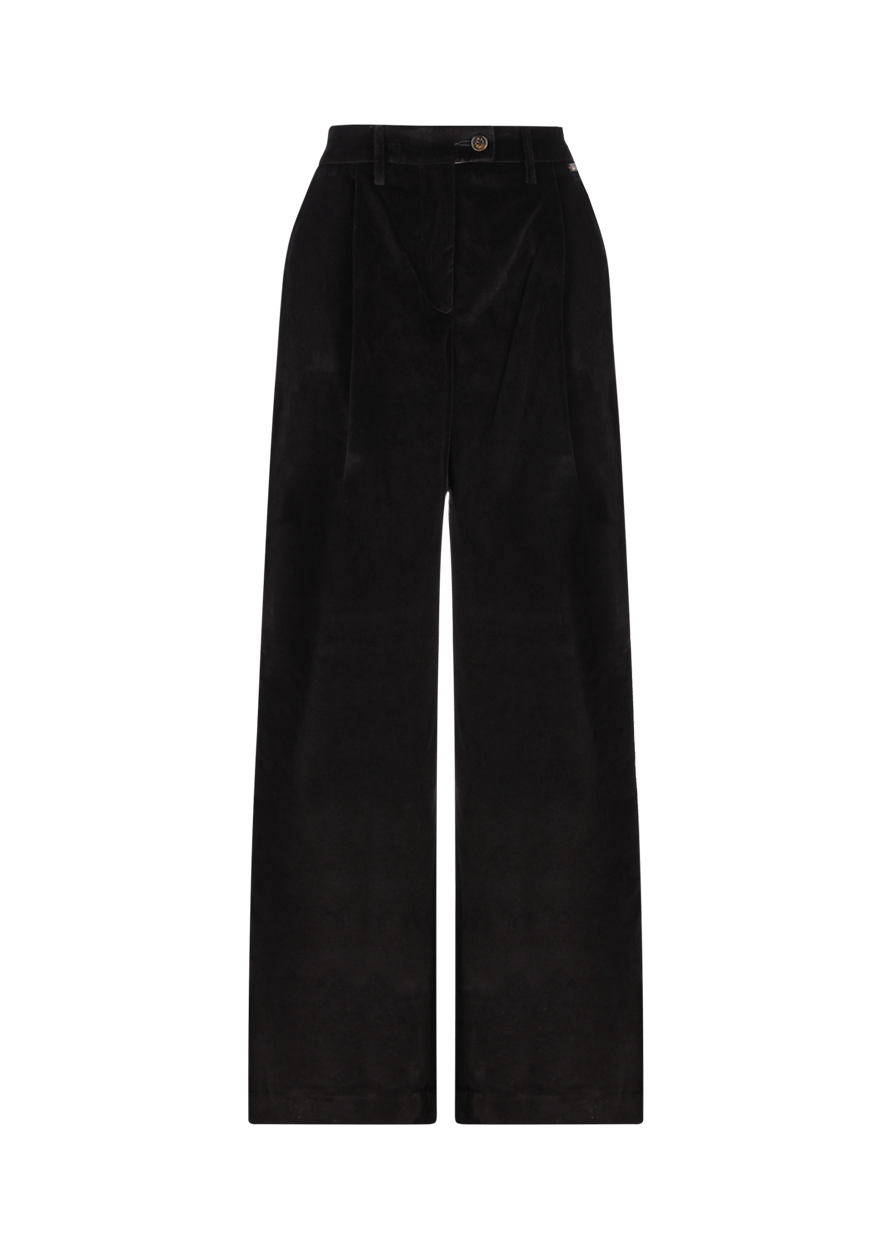 Luis Trenker Pantaloni di velluto plissettati modello Luxara