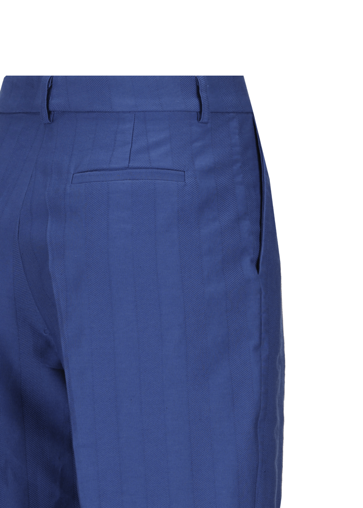 Luis Trenker Pantaloni In Cotone E Lino Dalla Vestibilità Carrot Fit Modello Luloretta